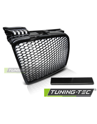 Griglia Frontale Nero Lucido Nero per Audi A4 B7 11/2004-03/2008 (Cod. TT-GRAU51)