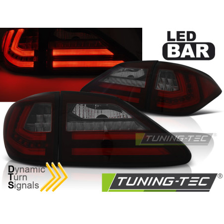 Fanali Posteriori LED Rosso Fumé per Lexus Rx Iii 350 2009-2012 (Cod. TT-LDLE07)