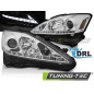 Fari Anteriori con Luci Diurne Luci Diurne DRL Cromato per Lexus Is 2006-2013 (Cod. TT-LPLE03)
