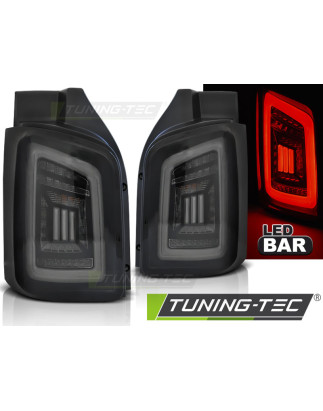 Fanali Posteriori LED Nero per Volkswagen T5 /10-15 Transporter 04/2003-2009 (Cod. TT-LDVWH7)