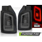 Fanali Posteriori LED Nero per Volkswagen T5 /10-15 Transporter 04/2003-2009 (Cod. TT-LDVWH7)