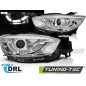 Fari Anteriori con Luci Diurne Luci Diurne DRL Cromato per Mazda Cx5 True 2011-2015 (Cod. TT-LPMA10)