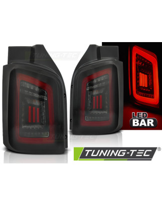 Fanali Posteriori LED Nero per Volkswagen T5 /10-15 04/2003-2009 (Cod. TT-LDVWH6)