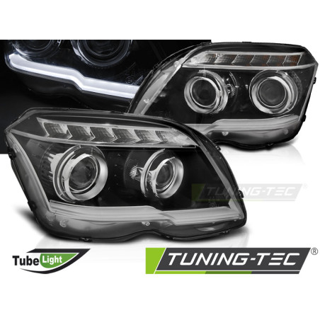 Fari Anteriori Nero per Mercedes-Benz Glk X204 06/2008-08/2012 (Cod. TT-LPMEB9)