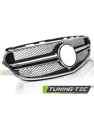 Griglia Frontale Cromato Nero per Mercedes-Benz W212 2013-2016 (Cod. TT-GRME25)