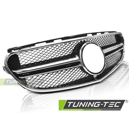 Griglia Frontale Cromato Nero per Mercedes-Benz W212 2013-2016 (Cod. TT-GRME25)