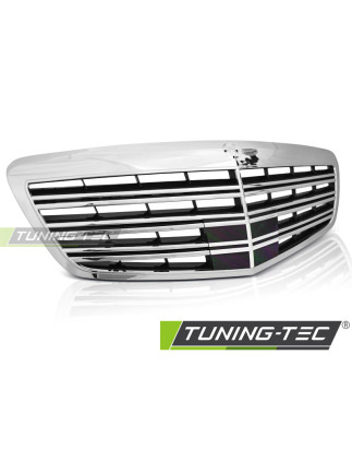 Griglia Frontale Cromato Nero per Mercedes-Benz W221 2009-2013 (Cod. TT-GRME20)