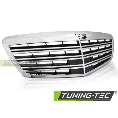 Griglia Frontale Cromato Nero per Mercedes-Benz W221 2009-2013 (Cod. TT-GRME20)