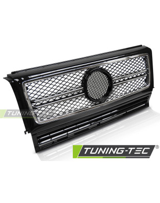 Griglia Frontale Cromato Nero per Mercedes-Benz W463 1990-2012 (Cod. TT-GRME27)