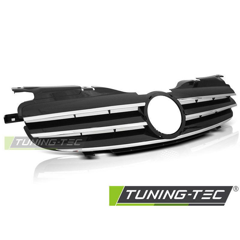 Griglia Frontale Cromato Nero per Mercedes-Benz Slk R170 1996-2004 (Cod. TT-GRME35)