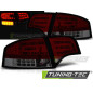 Fanali Posteriori LED Rosso Fumé per Audi A4 B7 11/2004-03/2008 (Cod. TT-LDAUG8)