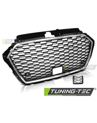 Griglia Frontale Cromato Nero per Audi A3 8V 2017-2020 (Cod. TT-GRAU57)