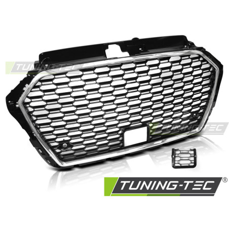 Griglia Frontale Cromato Nero per Audi A3 8V 2017-2020 (Cod. TT-GRAU57)