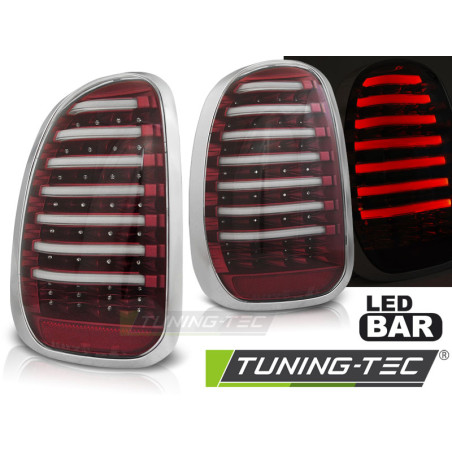 Fanali Posteriori LED Rosso/bianco per Mini R60 Countryman 2010-2014 (Cod. TT-LDMC04)