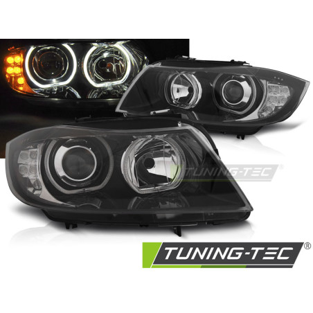 Fari Anteriori Angel Eyes per BMW E90/E91 03/2005-2011 (Cod. TT-LPBMJ1)