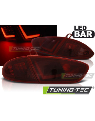 Fanali Posteriori LED Rosso Fumé per Seat Leon 03/2009-2012 (Cod. TT-LDSE32)