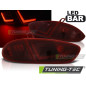 Fanali Posteriori LED Rosso Fumé per Seat Leon 03/2009-2012 (Cod. TT-LDSE32)