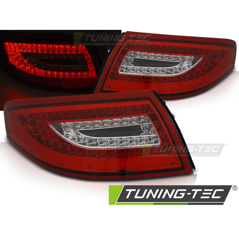 Fanali Posteriori LED Rosso/bianco per Porsche 911 996 1999-2004 (Cod. TT-LDPO15)