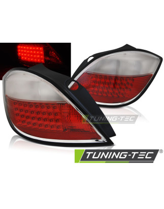 Fanali Posteriori LED Rosso/bianco per Opel Astra H 5D 03/2004-2009 (Cod. TT-LDOP37)