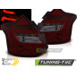 Fanali Posteriori LED Rosso Fumé per Ford Focus 3 Seq Ind. 2011-10/2014 (Cod. TT-LDFO57)