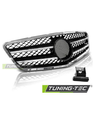 Griglia Frontale Cromato Nero per Mercedes-Benz W212 2009-2013 (Cod. TT-GRME24)