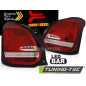 Fanali Posteriori LED Rosso/bianco per Suzuki Swift Vi Seq 2017-2023 (Cod. TT-LDSI11)