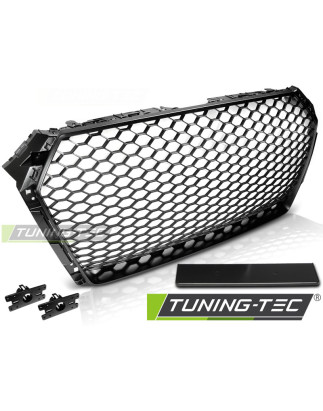 Griglia Frontale Nero per Audi A4 B9 2015-2019 (Cod. TT-GRAU46)