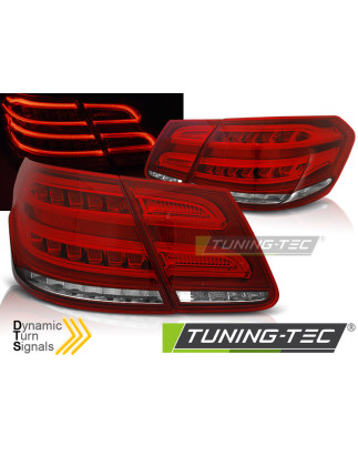 Fanali Posteriori LED Rosso/bianco per Mercedes-Benz W212 Classe E 2013-2016 (Cod. TT-LDMEB3)