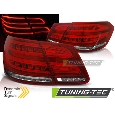 Fanali Posteriori LED Rosso/bianco per Mercedes-Benz W212 Classe E 2013-2016 (Cod. TT-LDMEB3)