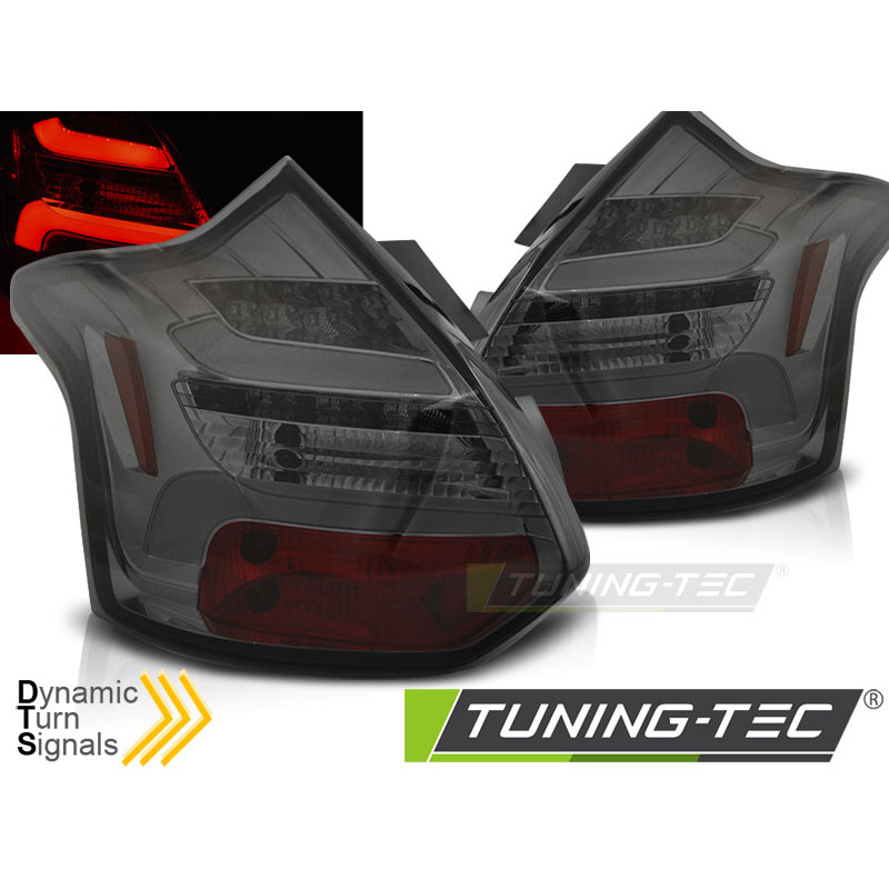 Fanali Posteriori LED per Ford Focus 3 Seq Ind. 2011-10/2014 (Cod. TT-LDFO58)