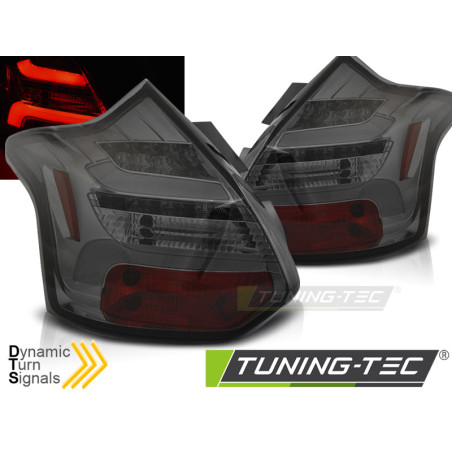 Fanali Posteriori LED per Ford Focus 3 Seq Ind. 2011-10/2014 (Cod. TT-LDFO58)