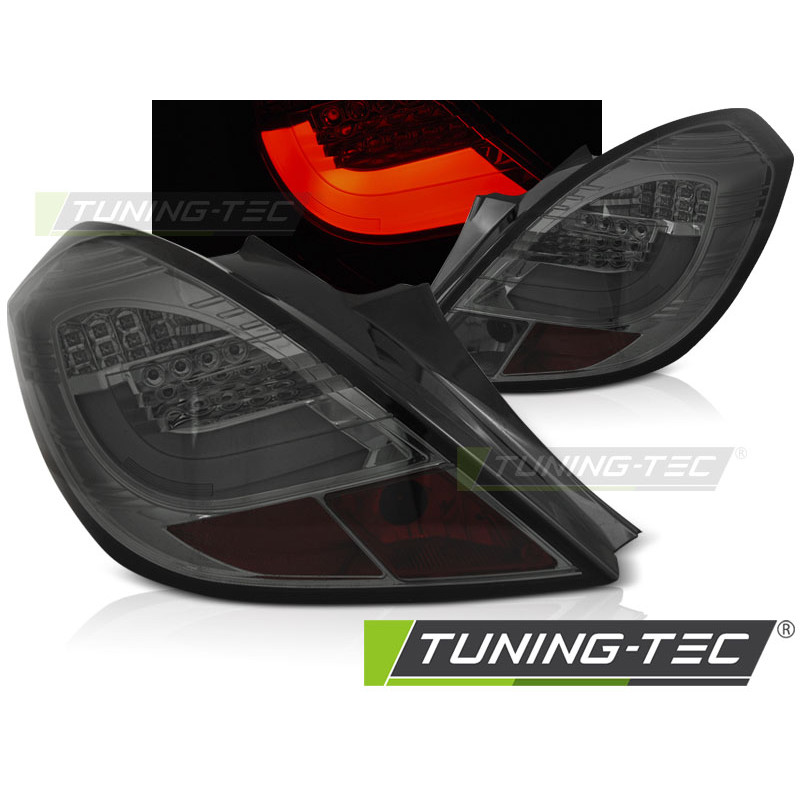 Fanali Posteriori LED per Opel Corsa D 3D 04/2006-2014 (Cod. TT-LDOP58)