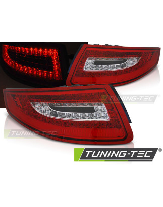Fanali Posteriori LED Rosso/bianco per Porsche 911 997 2004-2009 (Cod. TT-LDPO18)