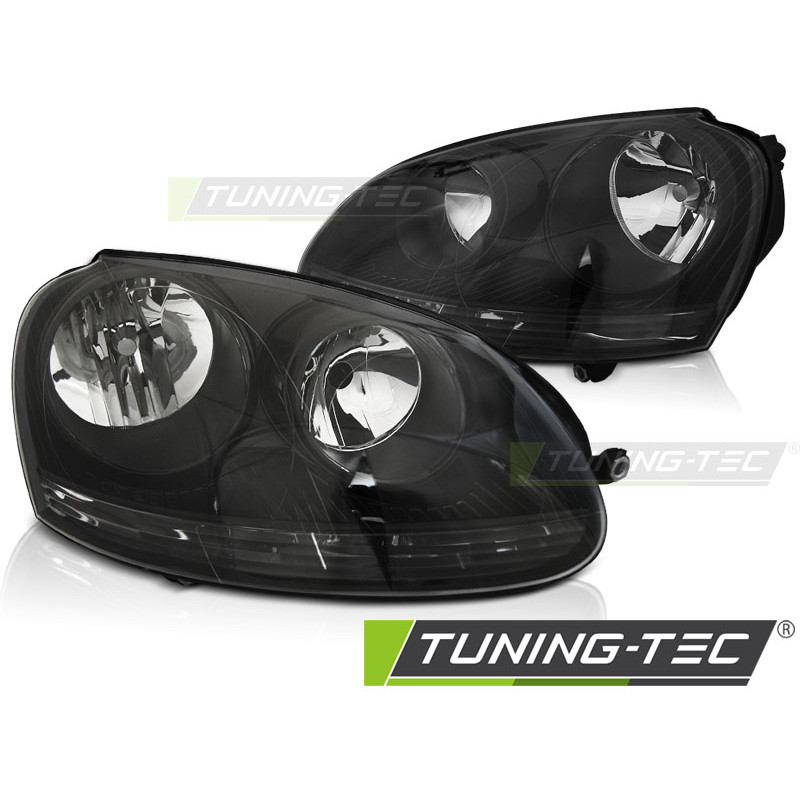 Fari Anteriori Nero per Volkswagen Golf 5 10/2003-2009 (Cod. TT-LPVW45)