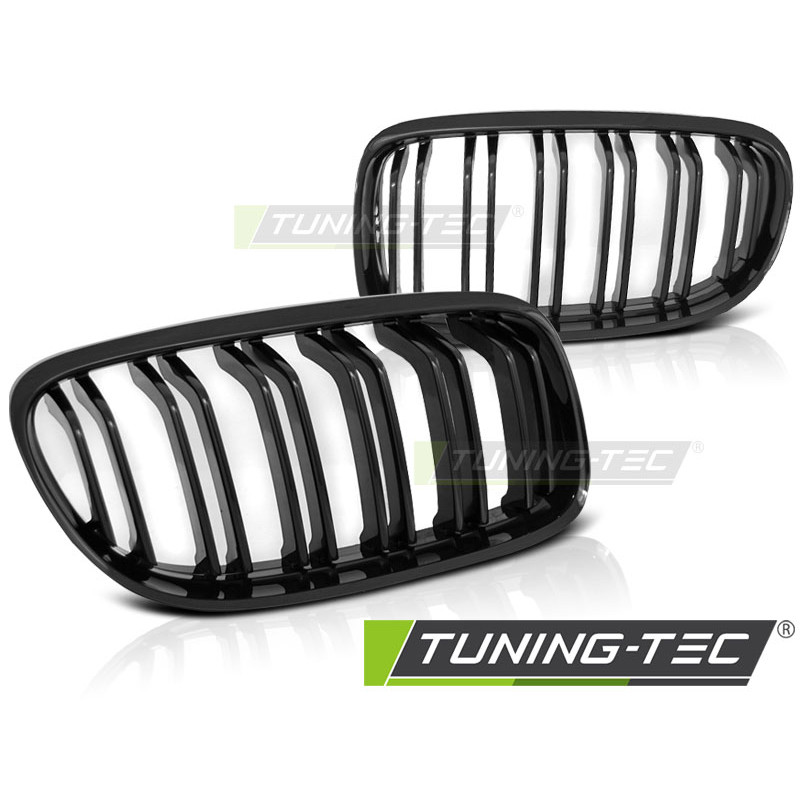 Griglia Frontale Nero Lucido Doppia Barra Nero per BMW E90/E91 Lci Dal 2009 (Cod. TT-GRBM90)