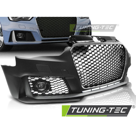 Paraurti Anteriore Cromato Nero per Audi A3 2012-2016 (Cod. TT-ZPAU26)
