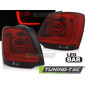 Fanali Posteriori LED Rosso Fumé per Volkswagen Polo 2009-2014 (Cod. TT-LDVWG8)