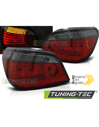 Fanali Posteriori LED Rosso Fumé per BMW Serie 5 E60 07/2003-2007 (Cod. TT-LDBMG3)