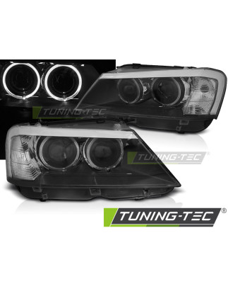 Fari Anteriori Angel Eyes per BMW X3 F25 2010-07/2014 (Cod. TT-LPBMJ6)
