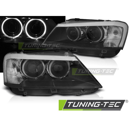 Fari Anteriori Angel Eyes per BMW X3 F25 2010-07/2014 (Cod. TT-LPBMJ6)