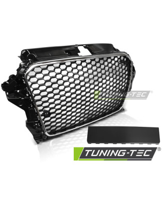 Griglia Frontale Cromato Nero per Audi A3 8V 2012-2016 (Cod. TT-GRAU53)