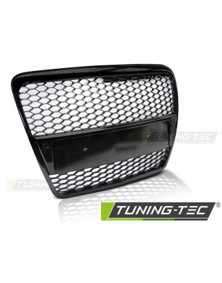 Griglia Frontale Nero Lucido Nero per Audi A6 C6 04/2004-2008 (Cod. TT-GRAU29)