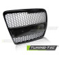 Griglia Frontale Nero Lucido Nero per Audi A6 C6 04/2004-2008 (Cod. TT-GRAU29)