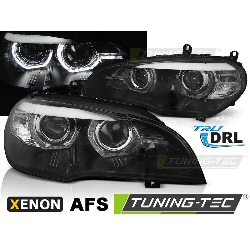 Fari Anteriori Angel Eyes per BMW X5 E70 2007-2010 (Cod. TT-LPBMK0)
