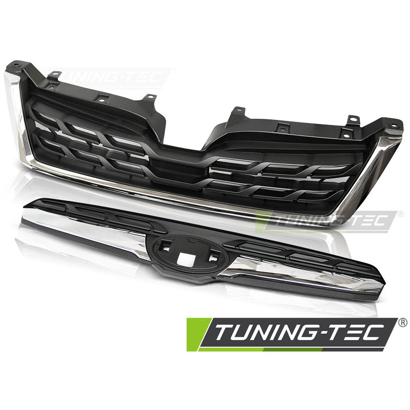 Fanali Posteriori Cromato Nero per Subaru Forester Iv Lci 2013-2018 (Cod. TT-GRSU01)