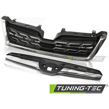 Fanali Posteriori Cromato Nero per Subaru Forester Iv Lci 2013-2018 (Cod. TT-GRSU01)