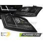 Fari Anteriori LED Nero per Audi Tt 8J 2006-2010 (Cod. TT-LPAUE1)