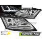 Fari Anteriori LED Cromato per Audi Tt 8J 2006-2010 (Cod. TT-LPAUE0)