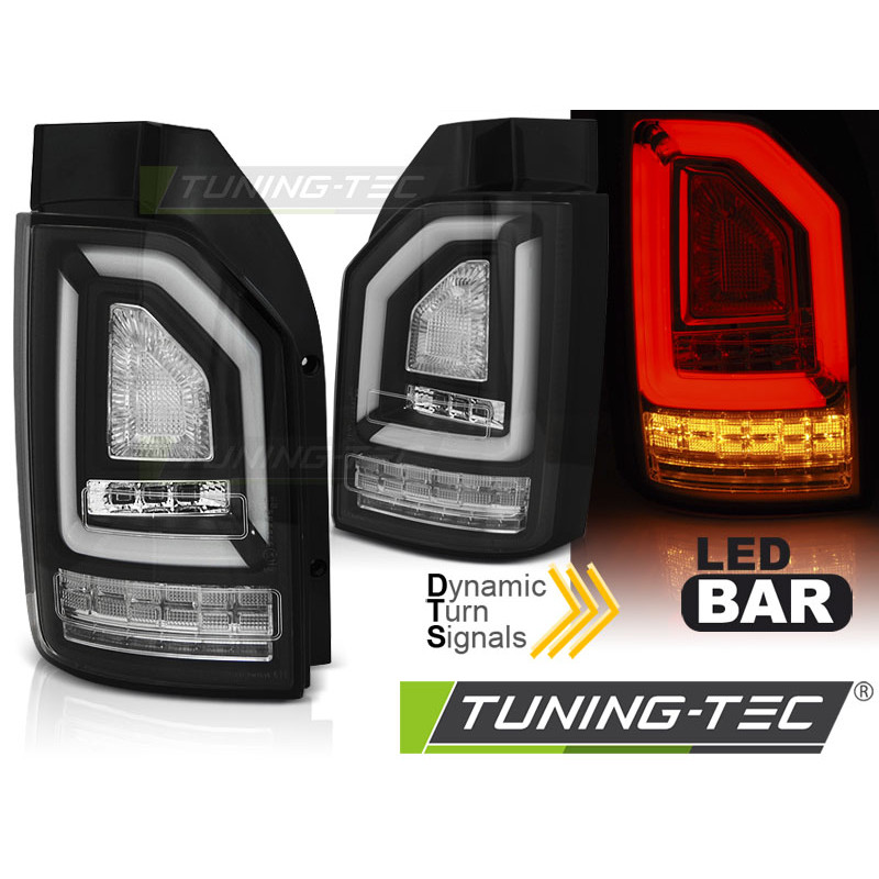 Fanali Posteriori LED Nero per Volkswagen T6 OEM Bulb 2015-2019 (Cod. TT-LDVWJ5)