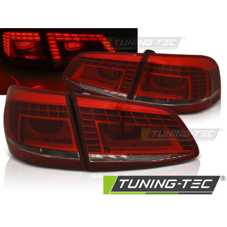Fanali Posteriori LED Rosso/bianco per Volkswagen Passat B7 Variant 10/2010-10/2014 (Cod. TT-LDVWE0)